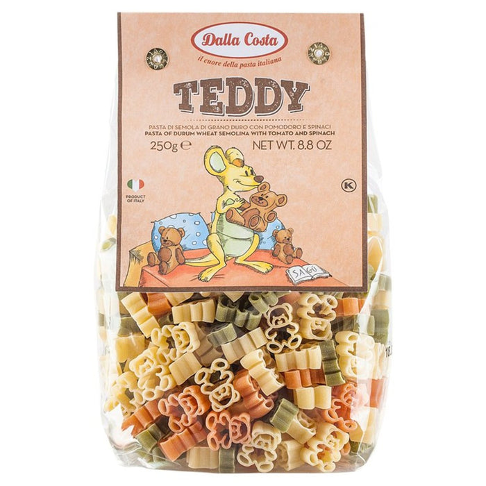 Dalla Costa Tri Color Teddy Pasta 250g