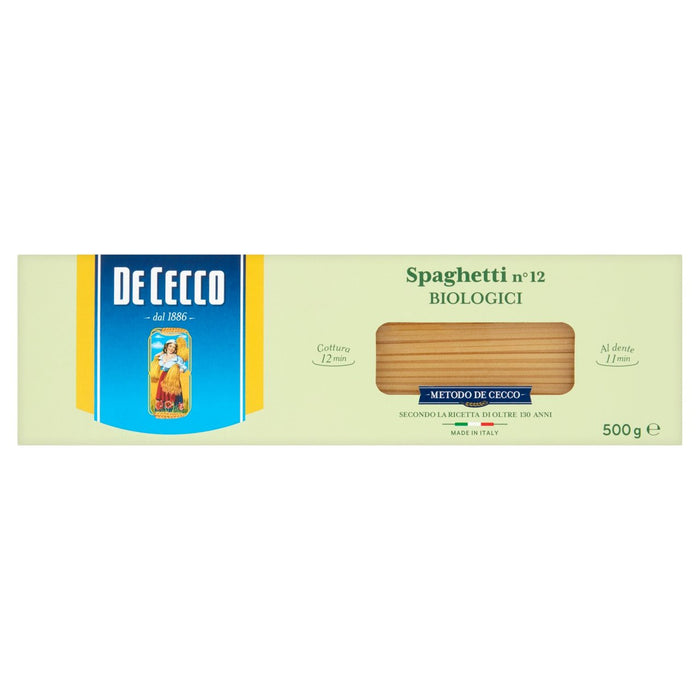 De Cecco Organic Spaghetti 500g