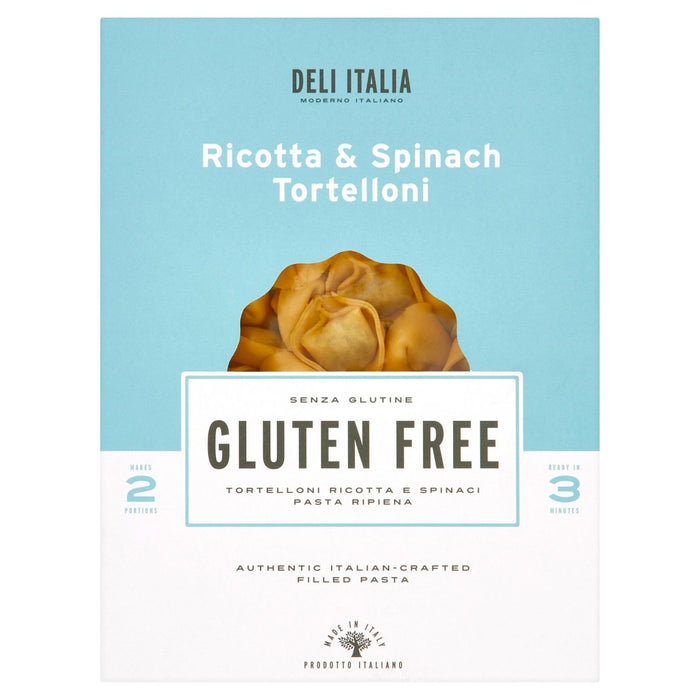 Deli Italia Ricotta & Spinach Tortelloni 250G