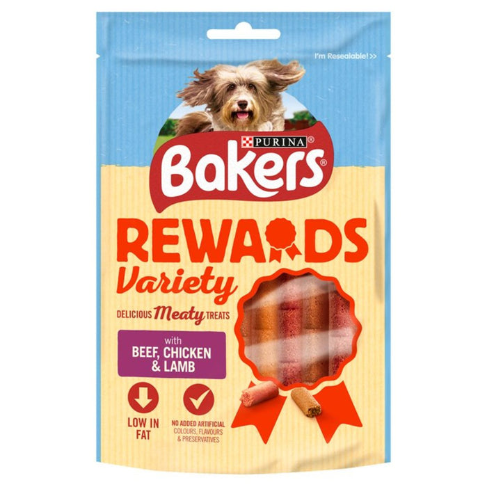 Bakers Rewards Dog Treat Variedad mixta 100G