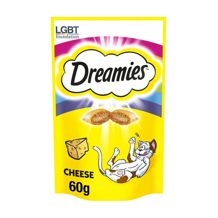 Dreamies Adult 1+ Golosinas para Gatos con Queso 60g 