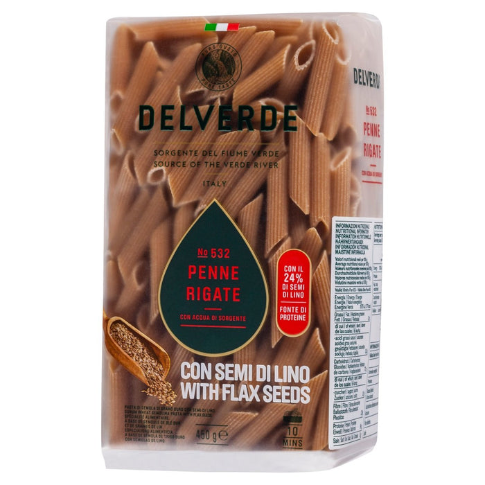 Delverde Flachssamen Penne 450g