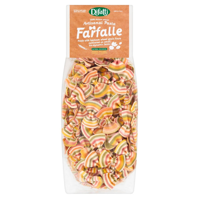 DIFATTI ARTISAN REGINBOW COPR FARFALLE PASTA 400G