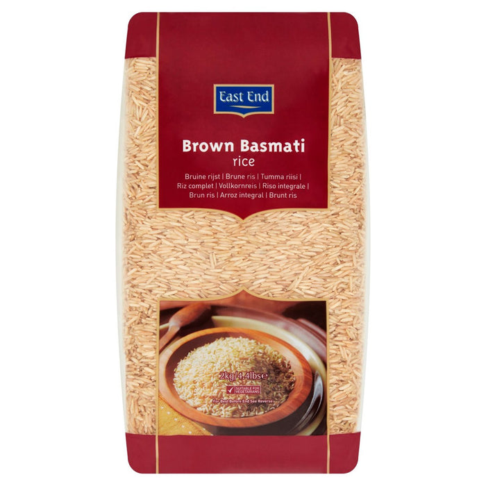 East End Brown Basmati Reis 2 kg