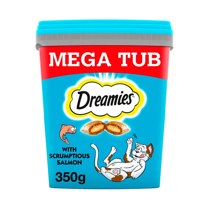 Dreamies Adult 1+ Cat Treats avec Salmon Buz 350G