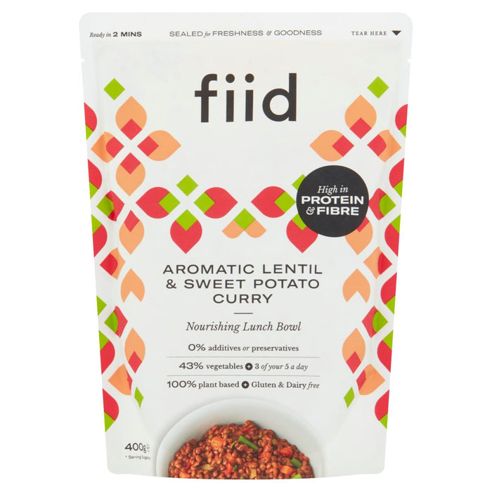 Fiid Aromatic Lentil & Sweet Potato Curry 400G