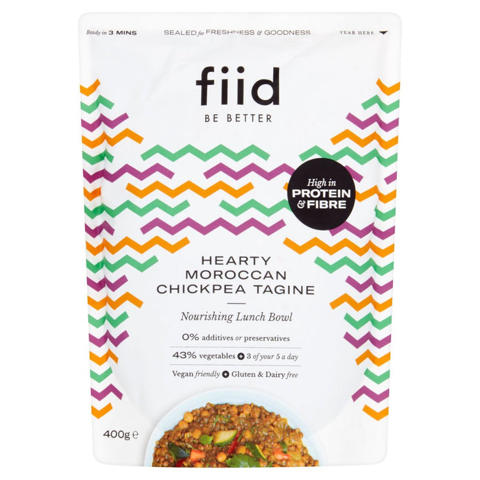 Fiid Hearty Moroccan Chickpea Tagine 400g