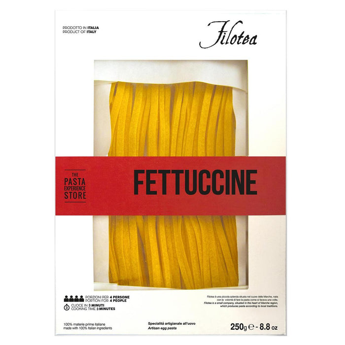 Filotea Fettuccine Artisan Egg Pasta 250G