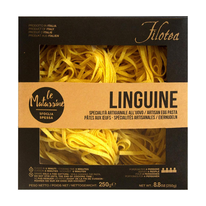 Filotea le matassine linguine nid artisan oeuf pâtes 250g