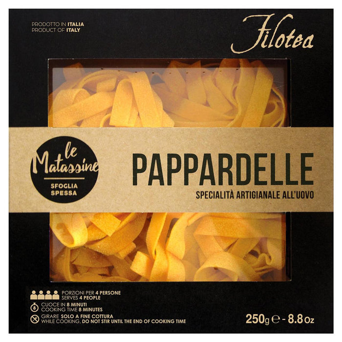 Filotea le matassine perappardelle nido huevo artesanal pasta 250g