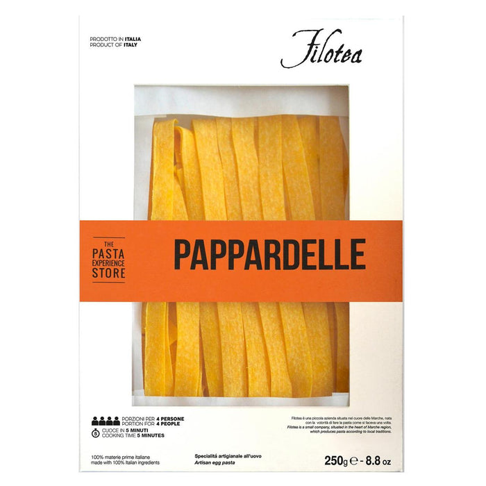 Filotea Pappardelle Handwerker Ei Pasta 250g