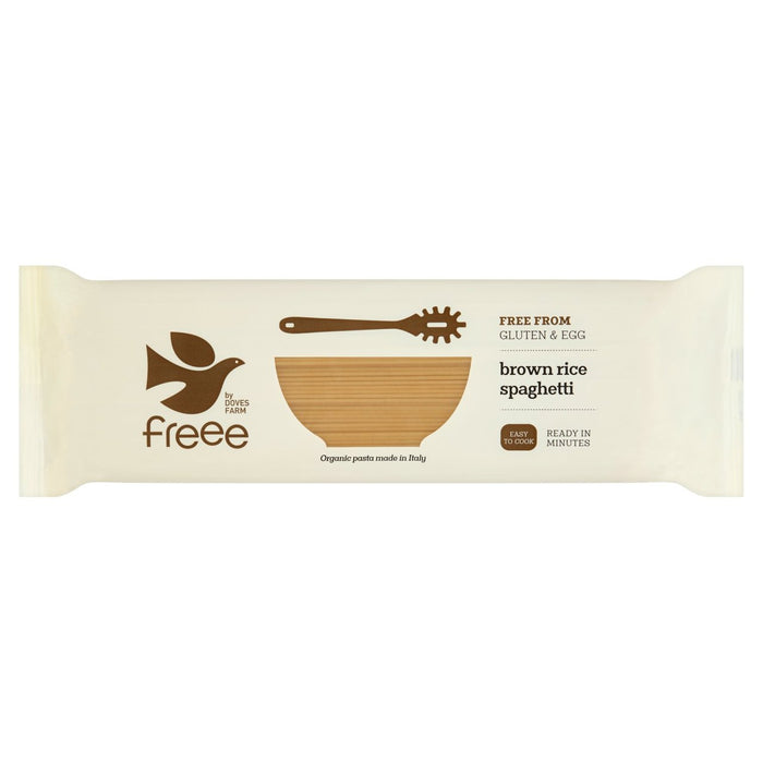 Gluten orgánico Free Spaghetti de arroz marrón libre 500G