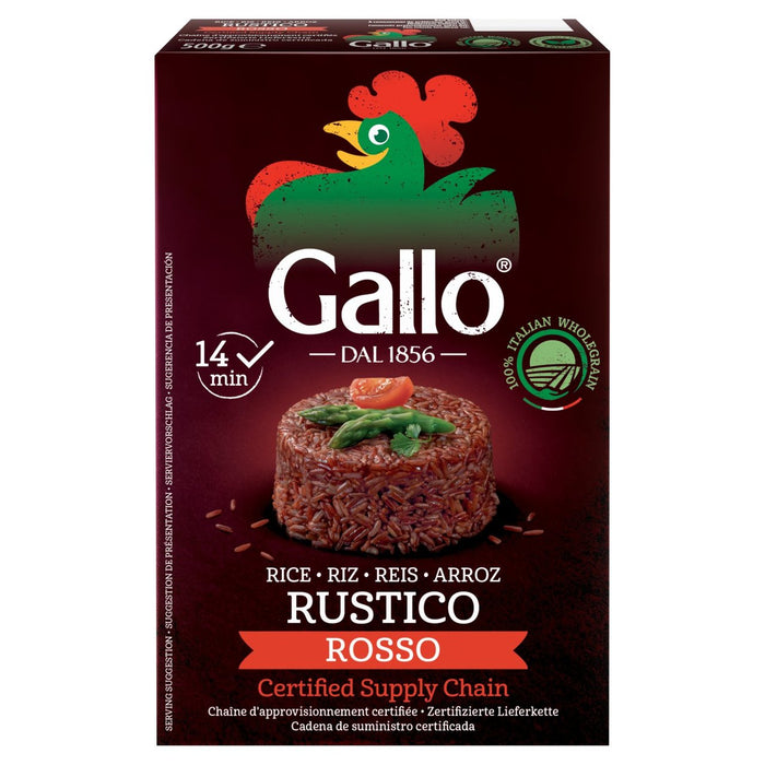 Gallo duftender Vollkorn -Rotreis 500 g