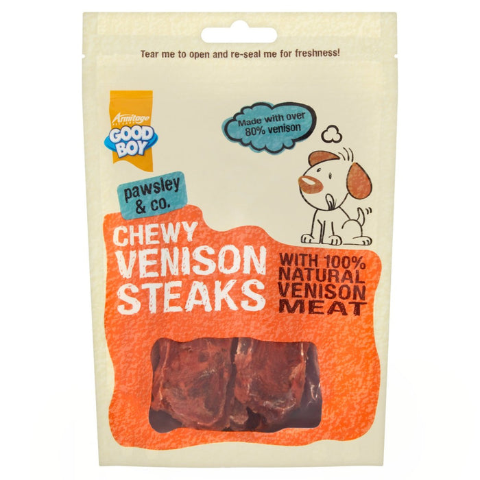 Bon garçon steaks de chewy steaks pour chiens 80g