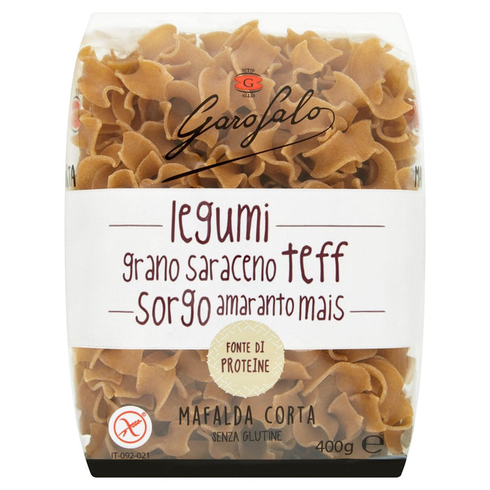 Garofalo Gluten Free Mafalda Corta Pasta with Legumes & Cereals 400g