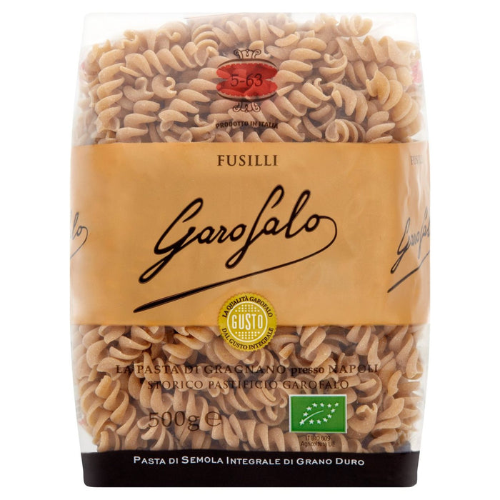 Garofalo Organic Whate Wheat Fusilli Pâches sèches 500G