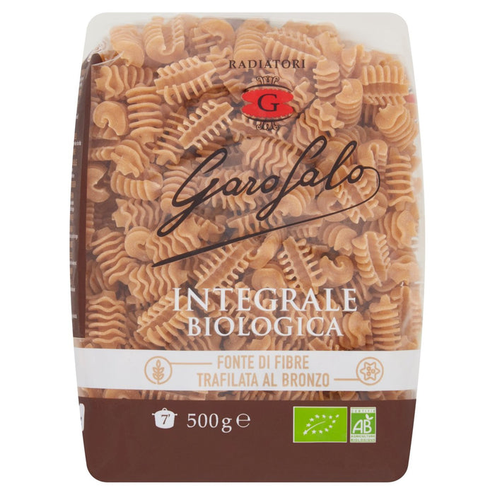 GAROFALO Bio -Vollweizen -Radiatori Pasta 500g