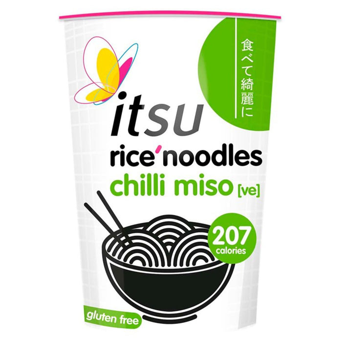 Itsu chile miso arroz fideos copa 64g