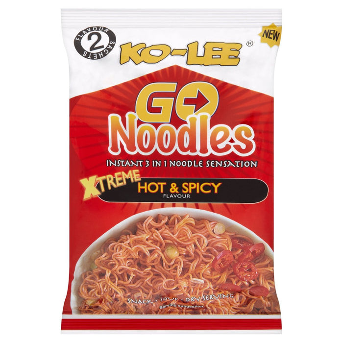 KO Lee Go Noodles Xtreme Hot & Spicy Fabor 85G