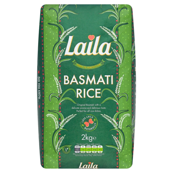 Laila Basmati Reis 2 kg