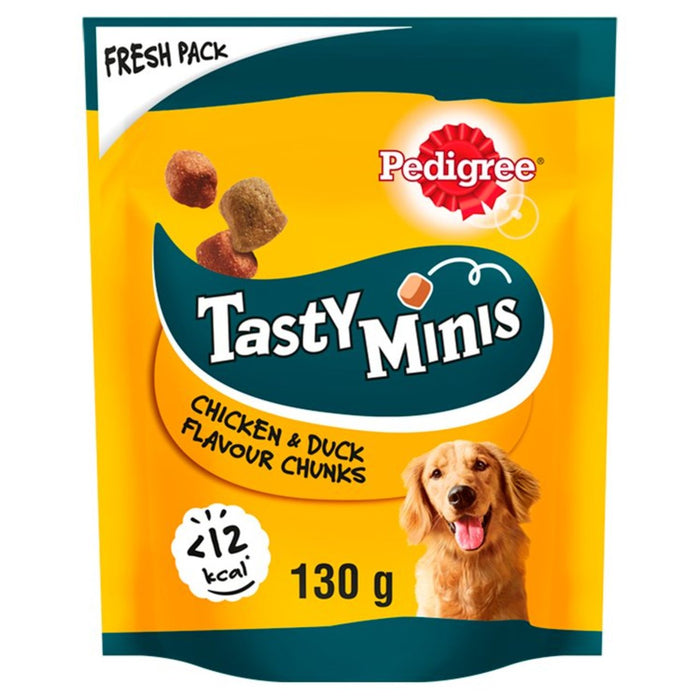 Stammbaum leckere Minis erwachsene Hunde behandelt zähe Würfel mit Hühnchen & Duck 130g