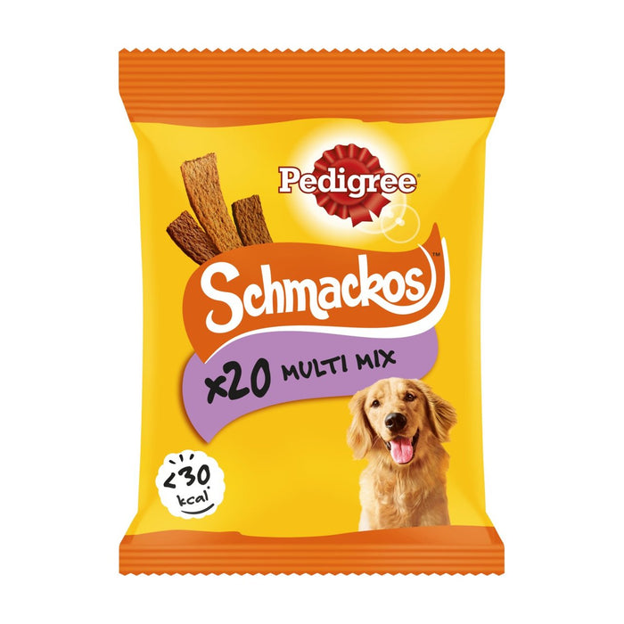 Pedigree Schmackos Dog Traate Variedad de carne 20 x 8g