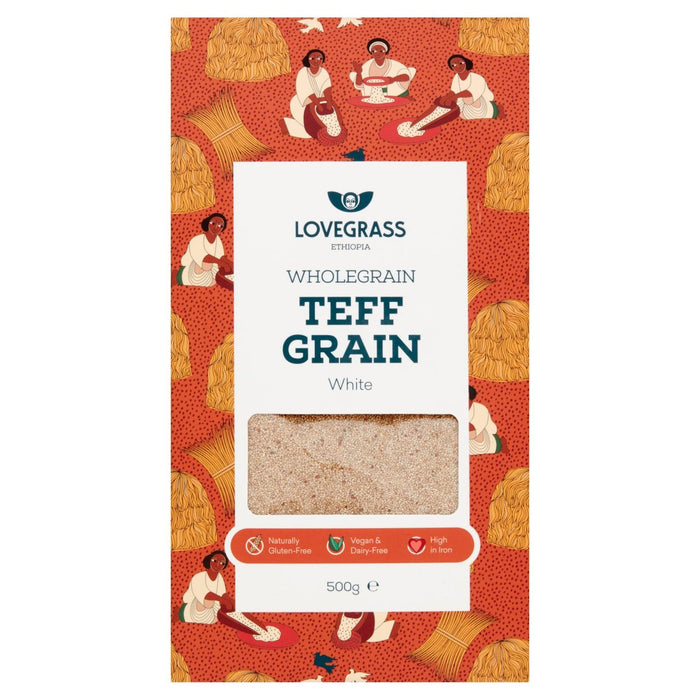 Lovegrass White Teff Grain 500G