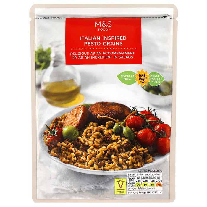 M&S Italian Inspired Pesto Grains 250g