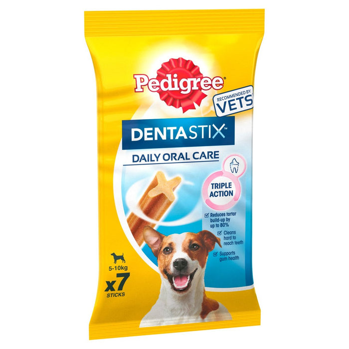 Pedigree dentastix quotidien adulte petit chien gâterie dentaire 7 x 16g