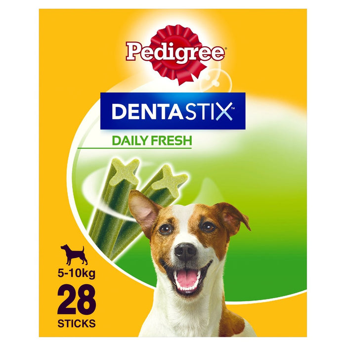 Pedigree Dentastix frische tägliche Erwachsene kleine Hund Zahnlecke 28 x 16g