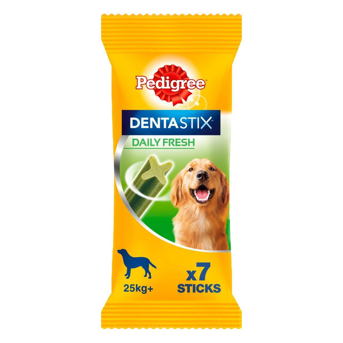 Pedigree dentastix frais quotidien adulte grand chien gâterie dentaire 7 x 39g