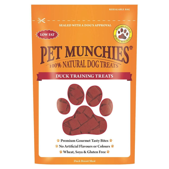 Pet Munchies Pato Perro Entrenamiento Perro Golosinas 50g 