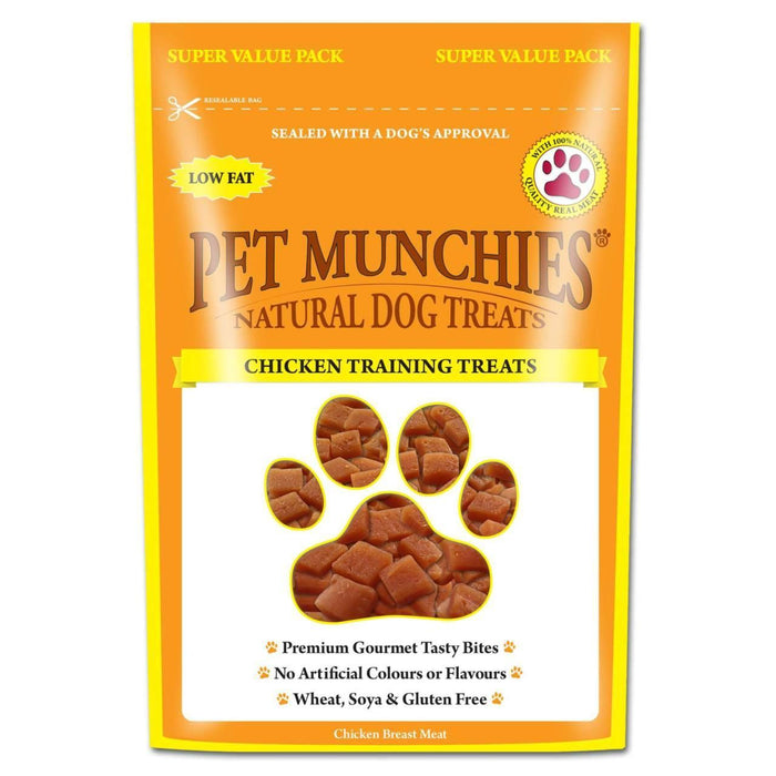 Pet Munchies Pollo Entrenamiento Perro Golosinas 150g 