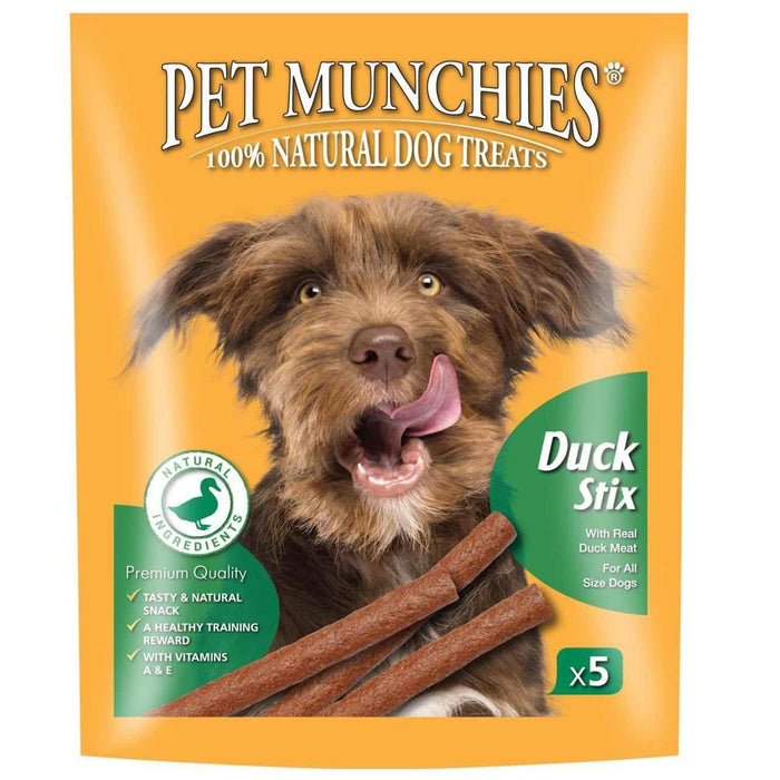 Haustier -Munchies 100% natürlicher Entenstix -Hundehandungen 50g