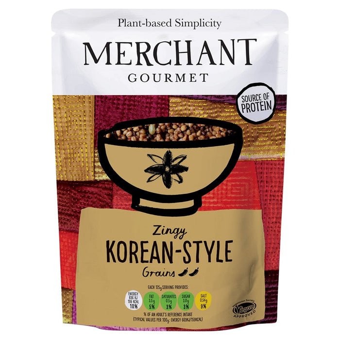 Granos comerciales gourmet de estilo coreano 250g