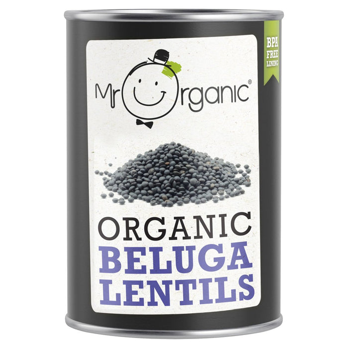 Herr organische Beluga -Linsen 400 g