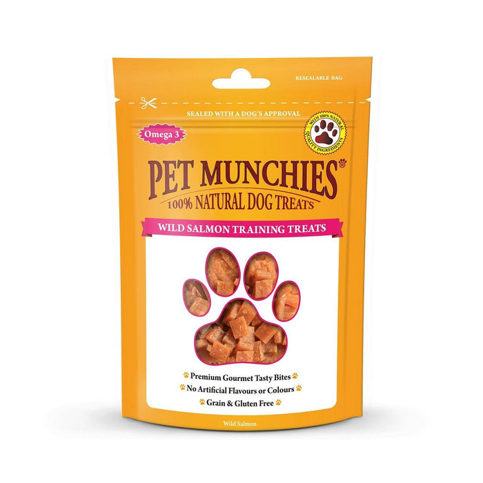 Pet Munchies Wild Salmon Training Dog Trew 50g