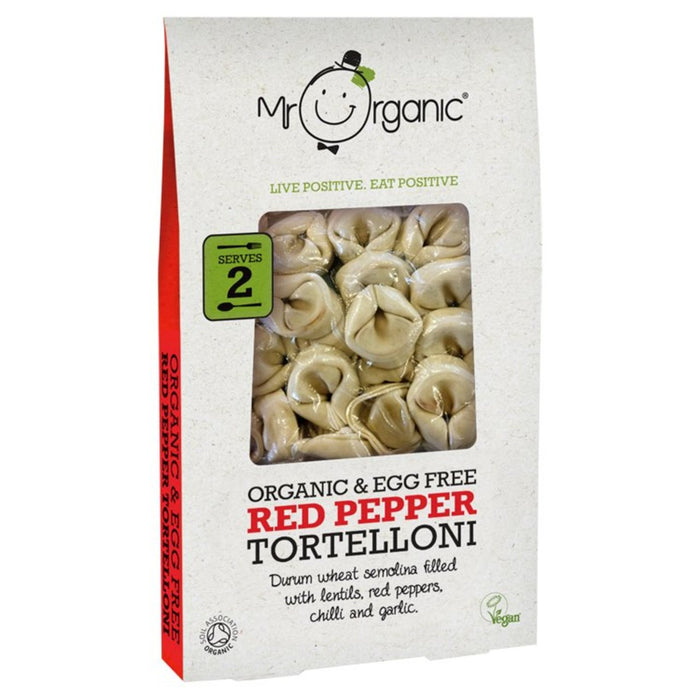 Mr Organic Red Pepper Tortelloni 250G