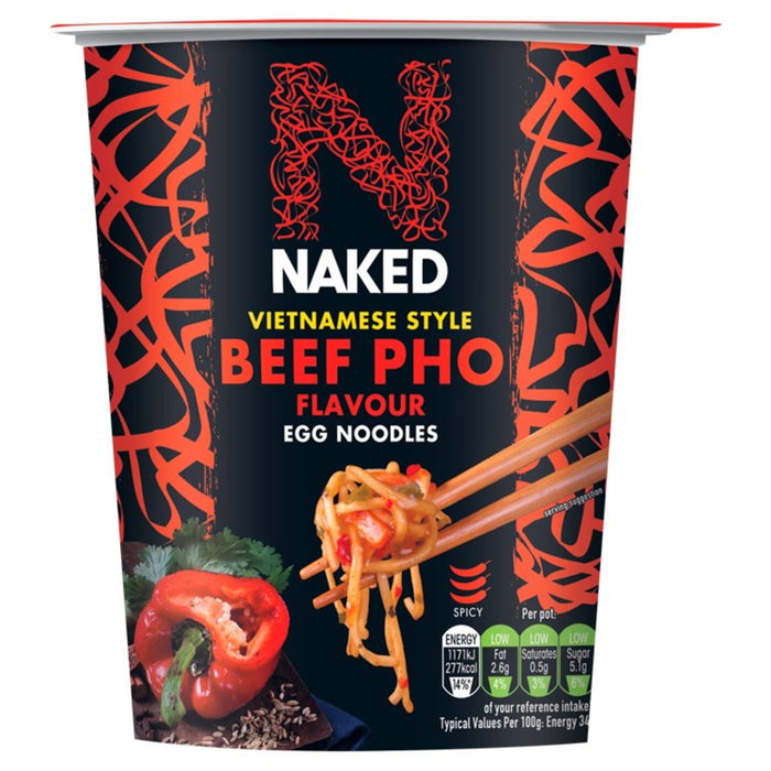 Nackte Nudel Beef Pho 78g