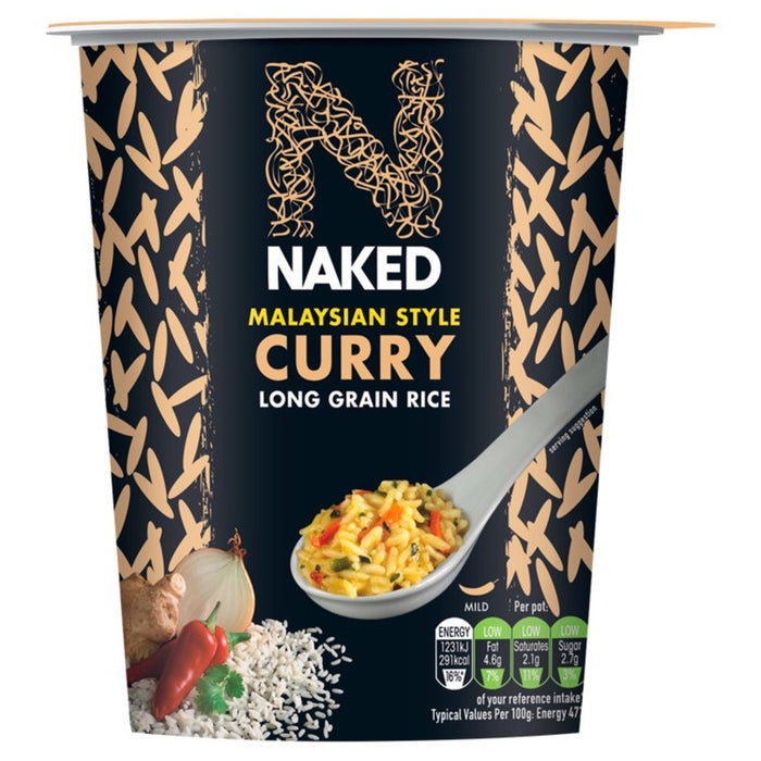 Nackter Reis Malaysian Curry 78G