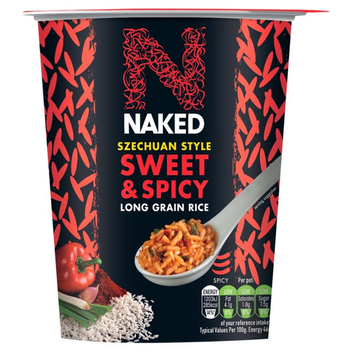 Naked Rice Szechuan Sweet & Spicy 78g