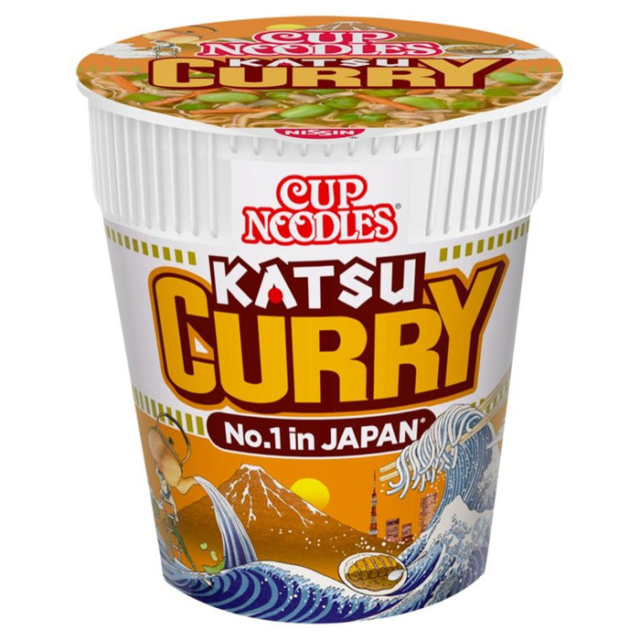 Nissin tasse nouilles katsu curry 73g