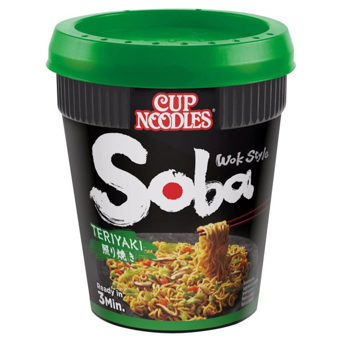 Nissin soba teriyaki nouilles instantanées 90g