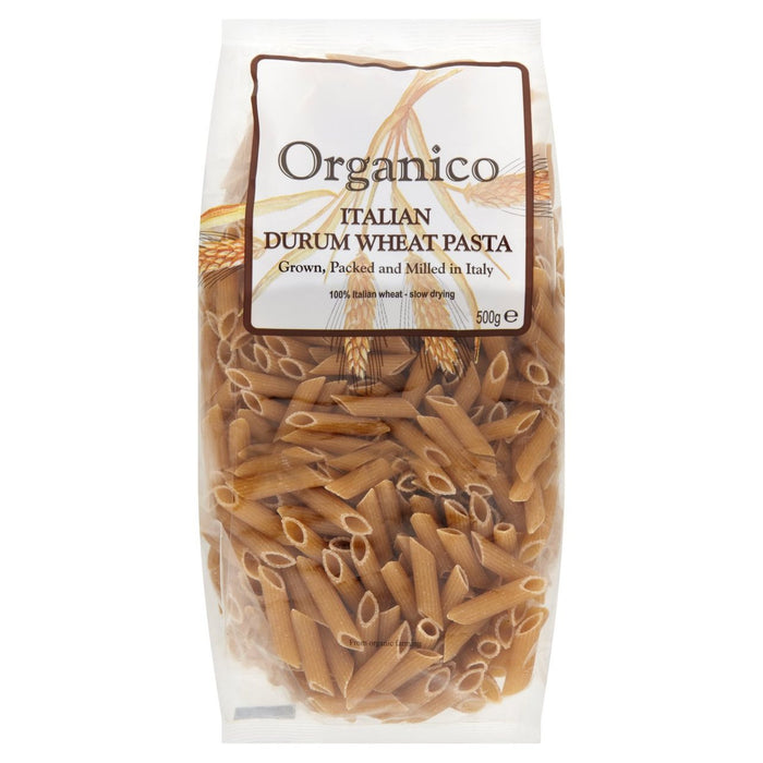 Penne de trigo integral orgánico orgánico 500G