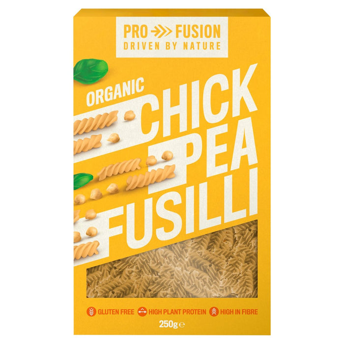 Profusión de garbanzos orgánicos Fusilli 250G