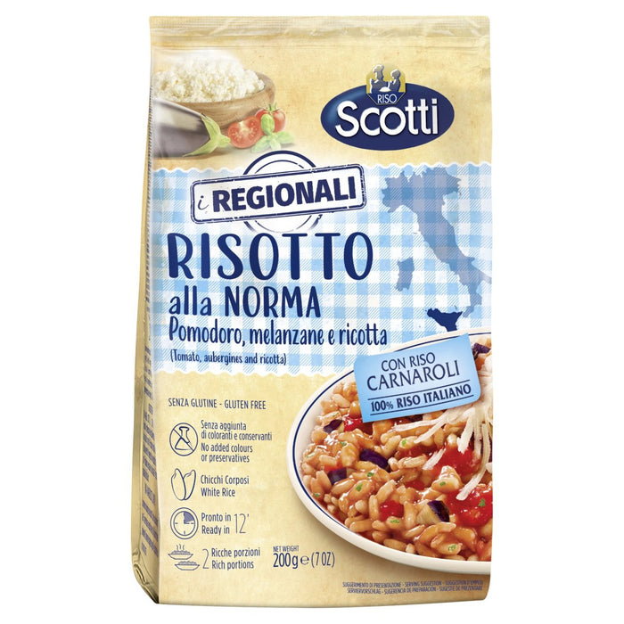 Riso Scotti Risotto mit Tomaten Aubergines & Ricotta 200g