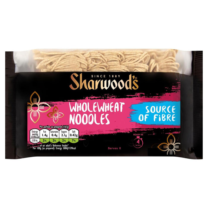 Sharwoods Wholewheatnudeln 340g