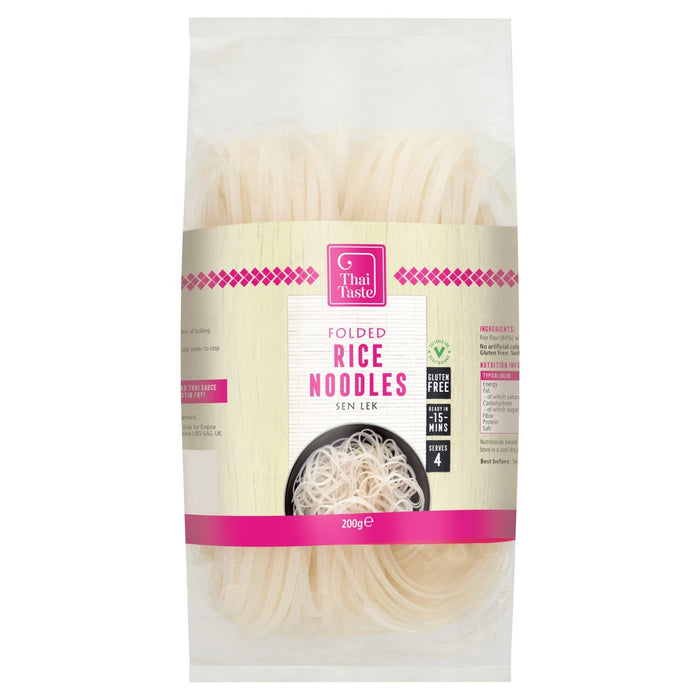 Thai gusto plegado fideos de arroz 200g