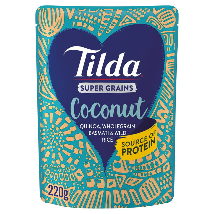 Tilda Super Grains Coconut Rice 220G