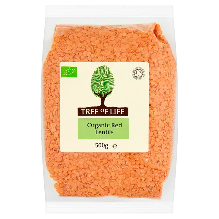 Tree of Life Organic Red Lentils 500g